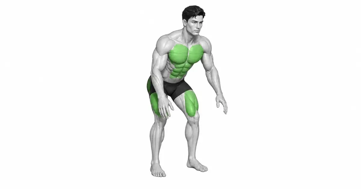 Burpees: شکل پایه ایمن و پیشرفت بورپی ها را بیاموزید که ایستادن، تخته، اسکات و پرش را در یک ترتیب کنترل شده ترکیب می کند.