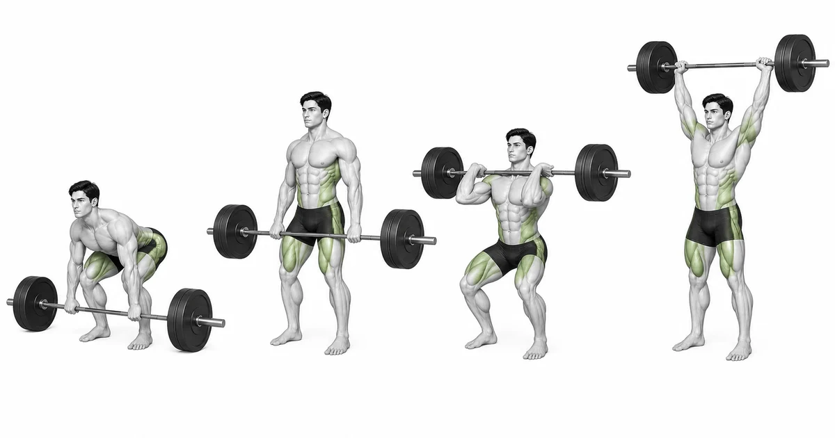 ทำความสะอาดและกด — ช่วงที่ควบคุมได้คือช่วงการเคลื่อนไหวที่ถูกต้อง