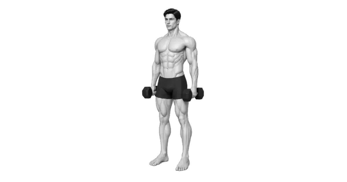 Dumbbell Deadlift စတင်သည့် အနေအထား နှင့် Joint Alignment