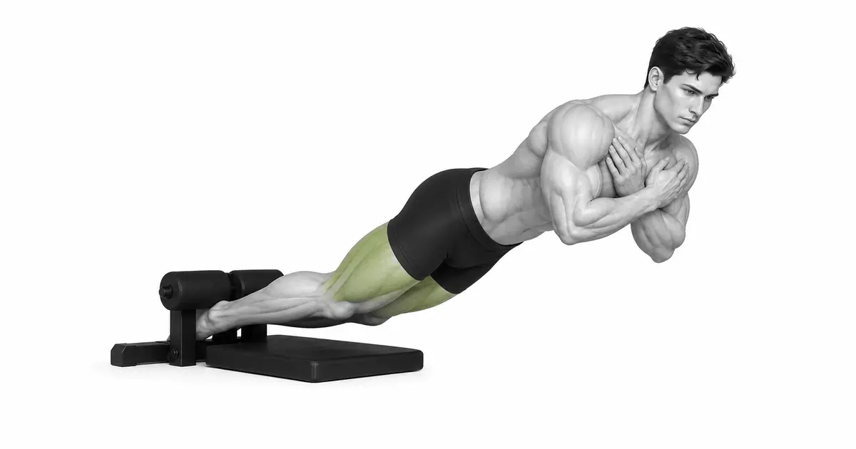 Nordic Hamstring Curl — Ha a csípő össze van hajtva, a combizmokra nehezedő excentrikus igénybevétel jelentősen csökken.