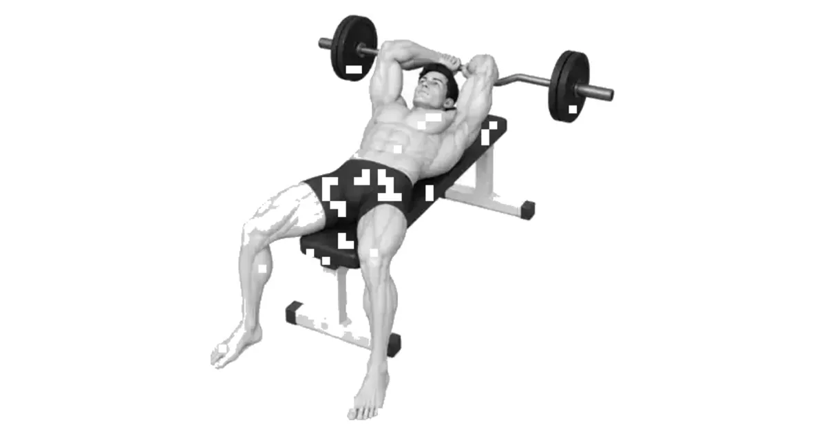 Dráhy klíčových spojů během výkonu Skull Crusher