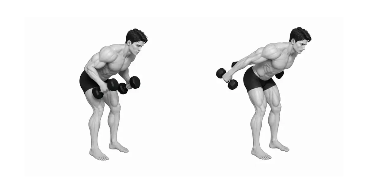Dumbbell Kickback — Pumili ng range at load na nagpapanatiling nauulit ang Dumbbell Kickback