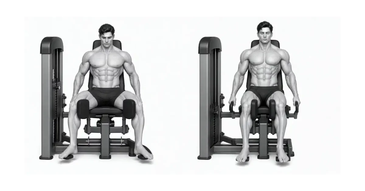 Hip Adductor Machine — Rozsah, který ponechává pánev neutrální, má přednost před širokou startovací šířkou.