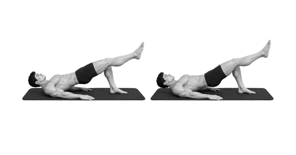 Single-Leg Glute တံတား — ခြေဖဝါးအကွာအဝေးကို ပံ့ပိုးပေးခြင်းသည် သင့်တံကောက်ကြောများနှင့် ဒူးများကို သိသိသာသာ ပြောင်းလဲစေသည်။