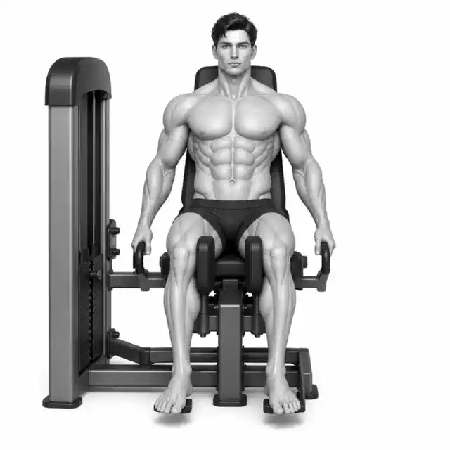 Ukázka pohybu cviku Hip Adductor Machine