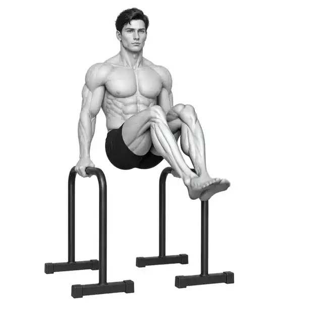 نمایش حرکت L-Sit
