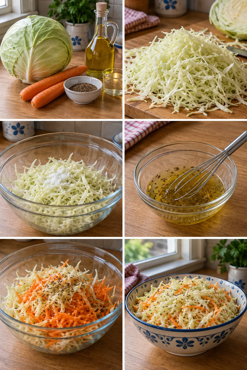 Salata od kupusa, lakša domaća verzija spremna za posluživanje