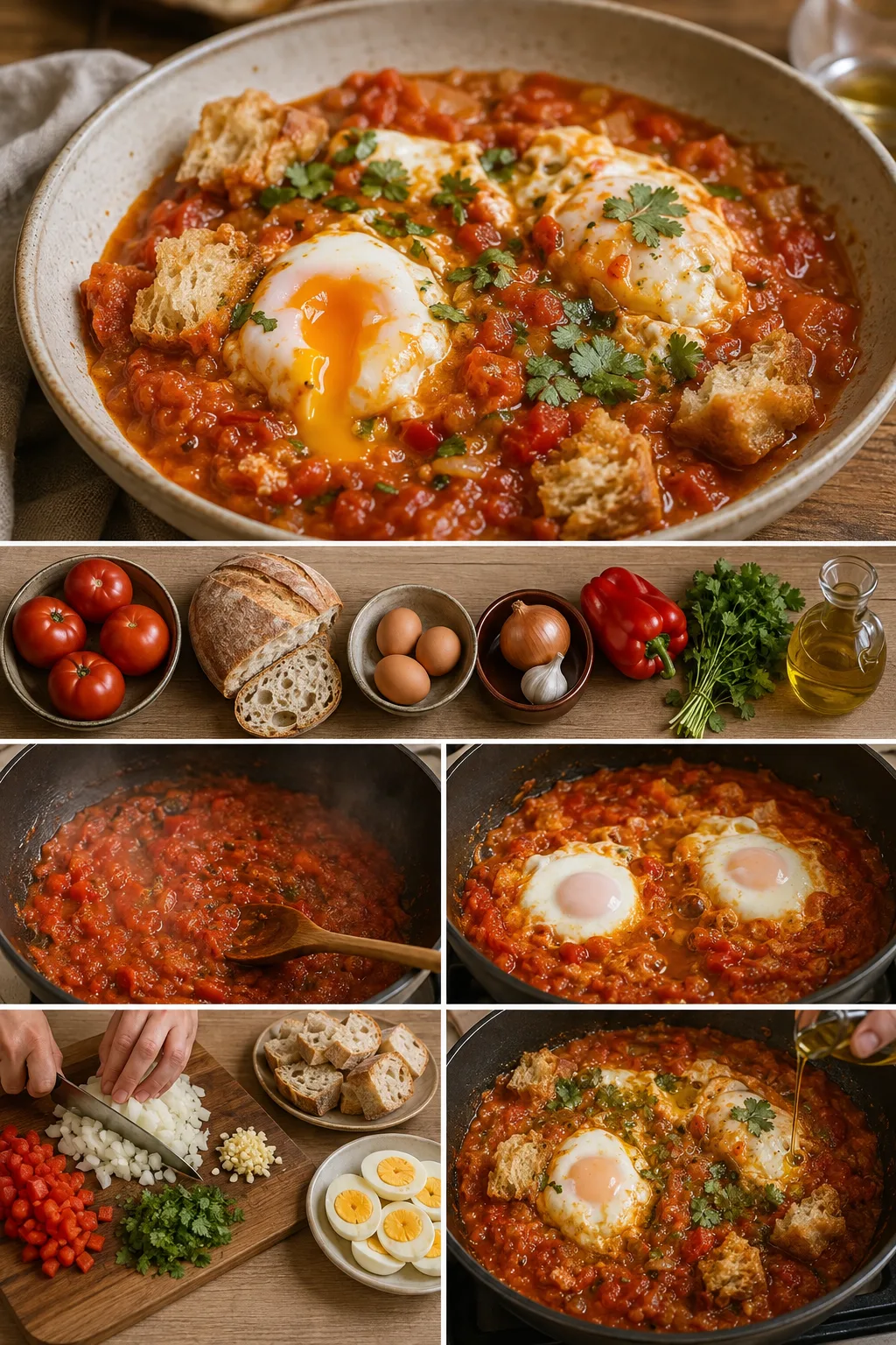 Sopa de tomate alentejana português mais leve numa dose medida