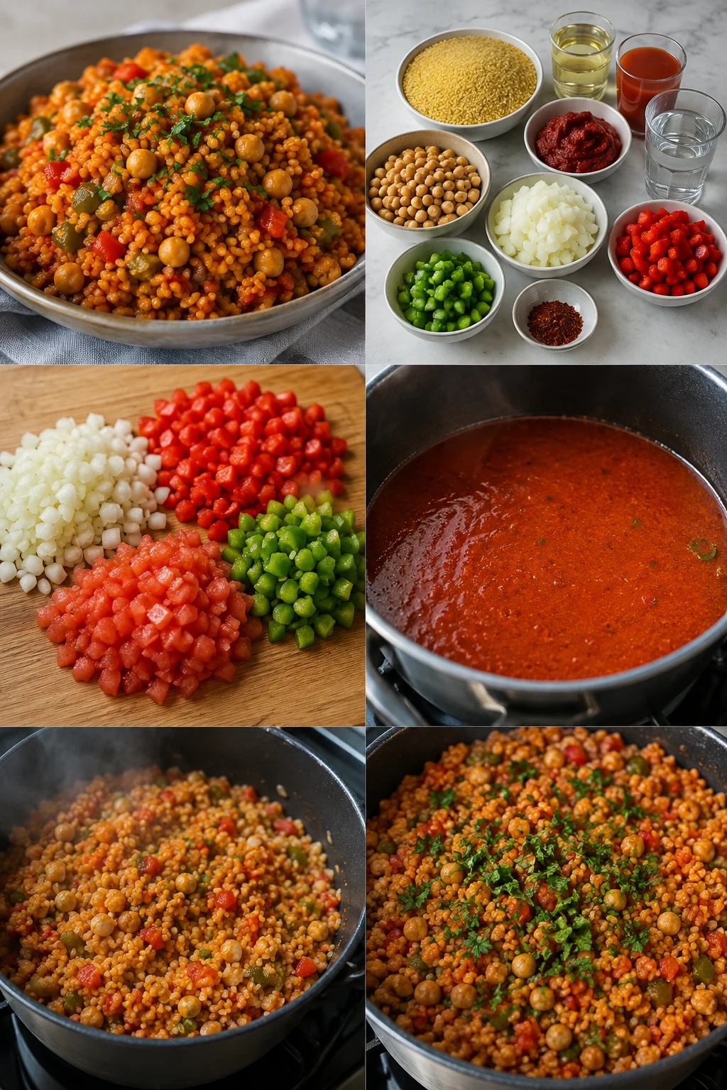 Ölçülü yağ ve porsiyonla hazırlanmış daha hafif Bulgur pilavı