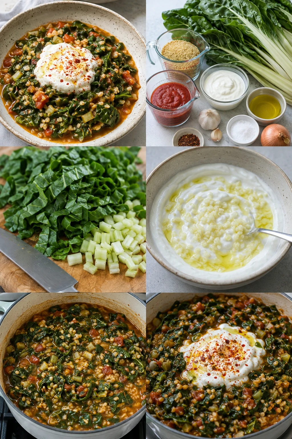 Ölçülü yağ ve porsiyonla hazırlanmış daha hafif Pazı yemeği